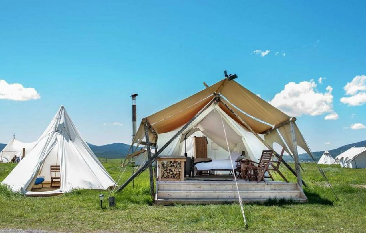 Under Canvas West Yellowstone Eksteriør billede